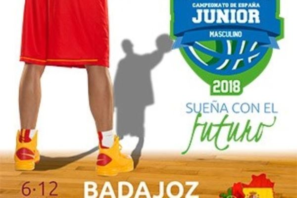 Website of the 2018 Spanish Junior Basketball Championship