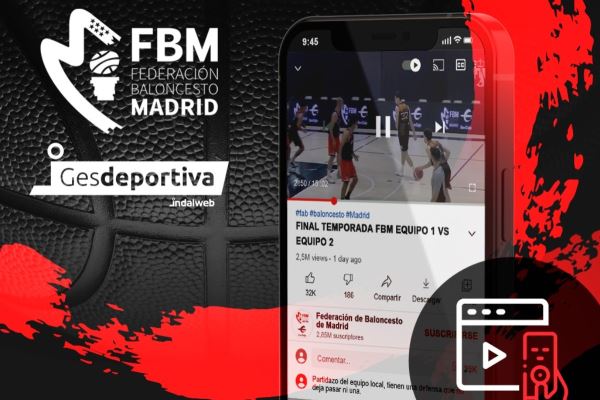 La Federación de Baloncesto de Madrid usará nuestra plataforma OTT