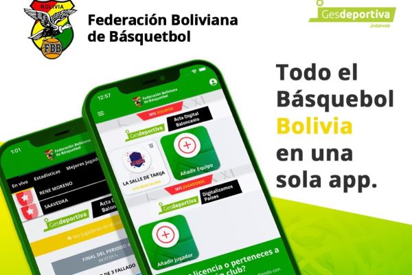 The new Pasión FBB App, where we will have all the bolivian basketball, is now available