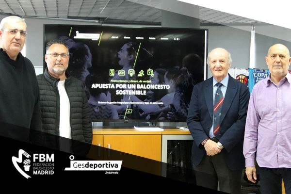 La Federación Madrileña de Baloncesto usará nuestra acta digital a partir de la próxima temporada